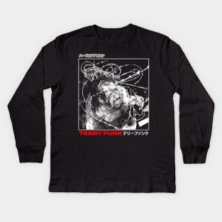 Terry Funk Kids Long Sleeve T-Shirt